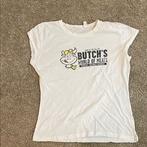 American Eagle Outfitters Sheer Graphic T-Shirt size: XL/TG Butch’s World